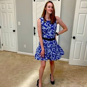 PAUL KA Blue Dress small - short - beautiful